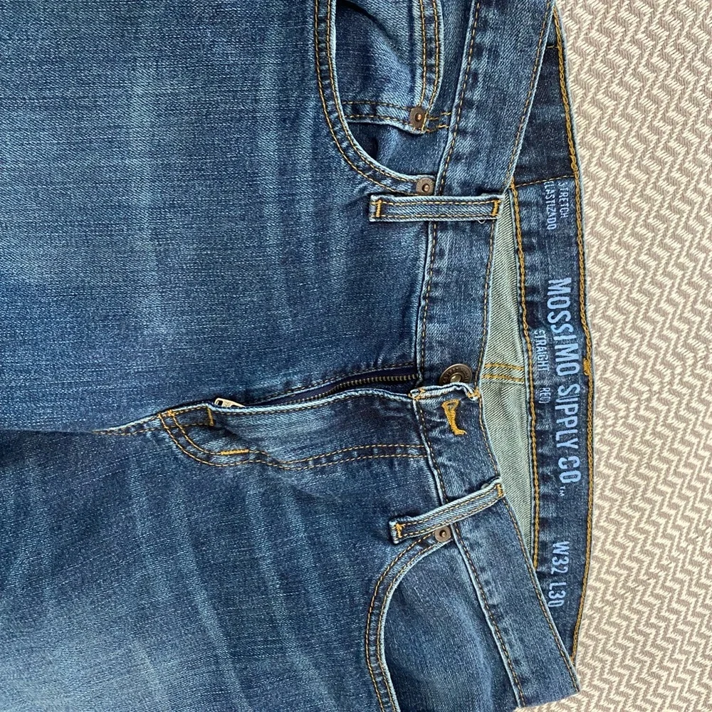 Mossimo Supply Co. Jeans, Blue, Slim Stretch Fit, Low Rise W30, L30 - Picture 5 of 5